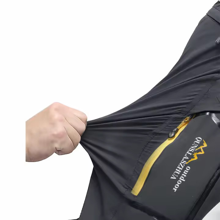 Pantalones Deportivos Hombre TRVLWEGO Transpirables Con Bolsillo Cerradura De Cremallera Secado Rápido Resistente Al Agua Para Senderismo Pesca Viajes - 1
