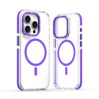 Funda transparente Fuerte a prueba de Golpes con adsorción magnética para APPLE iPhone 16 15 14 13 12 Pro Max Carga magnética Compatible con Magsafe - details 8