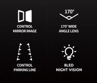 Cámara De Retrovisores Para Coche KTYDKP Con Monitor De 7 Pulgadas Pantalla Para Camiones Camiones Remolques Parkin - details 3