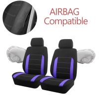 Cubiertas De Asiento Universales Para Coche SUV Camión Tela De Poliéster Ajuste Para La Mayoría De Los Coches Conjunto Completo Accesorios Para El Interior - details 0