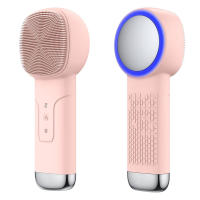 Limpieza Facial Sonic 6 En 1 Con Función Térmica Masajeador De Piel Impermeable Y Silicona Limpieza Facial Electrónica - details 13