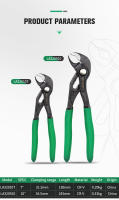 Ajustable Pinzas De Bomba De Agua LAOA CR-V Gran Apertura Llave Universal Herramientas Multifuncionales Para Metalworking - details 6