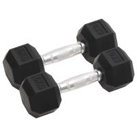 Mancuerna Hierro Fundido Ajustable Deporte Gimnasio Culturismo Peso 2x 4 kg,  2x 5 kg,  2x 6 kg y mas - details 6