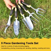 Herramienta De Jardín Con Mango Ergonómico Trowel Rake Cultivador Rastrillo Para Transplantar Plantas En Jardín Y Campo - details 6