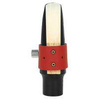 Clip De Labio Para Saxofón Soprano/Tenor/Alto Ajuste Rápido Y Fácil Color Rojo/Azul/Negro/Amarillo Pieza De Repuesto Para Saxofón Material De Cuero Y Acero Inoxidable Platinado - details 9