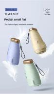 Minisombrilla de bolsillo para la lluvia, paraguas plegable de vinilo con protección UV ultravioleta, Parasol de bolsillo, cápsula de 55% de descuento, 1 unidad - details 5