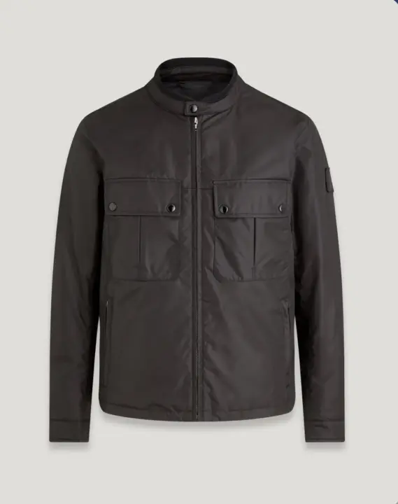 BELSTAFF Chaqueta modelo Drill estilo motero color negro - 1