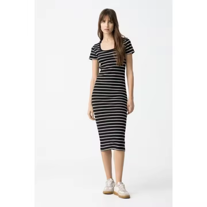 Marcas Mujer Ropa Tiffosi Tiffosi mujer Vestidos y monos  Vestido -Tiffosi- Bailey negro - 1