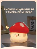 Lámpara De Noche LED Recargable USB En Forma De Setas Decoración De Mesa Para Habitación Jardín Regalo De Cumpleaños Para Niños Iluminación Animal Calabaza Lámpara De Noche Para Bebé - details 0