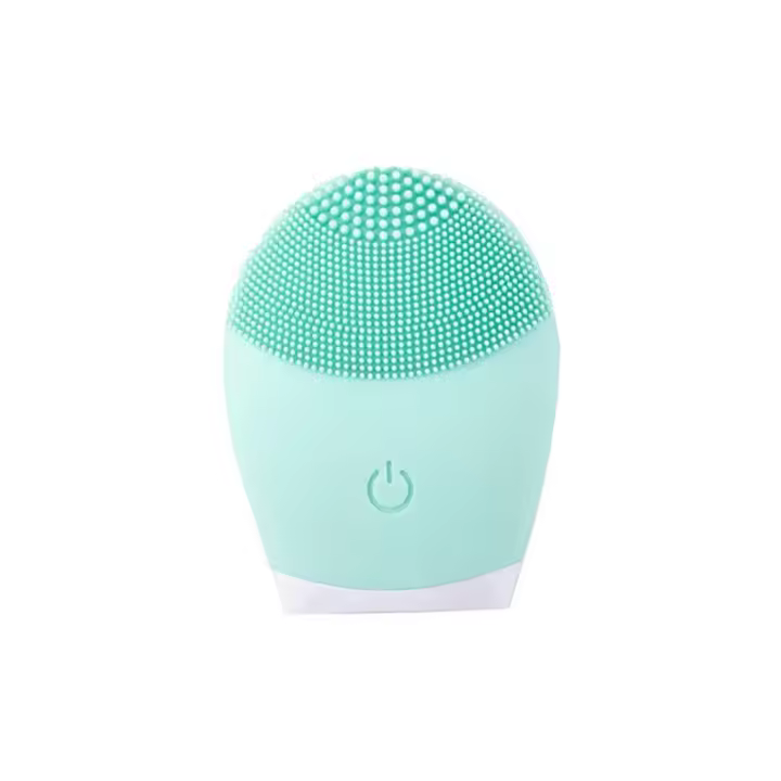Cepillo De Limpieza Facial Eléctrico De Silicona Con Vibración Sonic Herramienta De Limpieza Profunda Para Piel Cuidado Facial Masajeador De Piel - 1