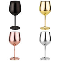 Vaso De Vino De Acero Inoxidable 500ml Creativo Goblet De Coctel Vaso De Champán Para Casa Bar Restaurante - details 15