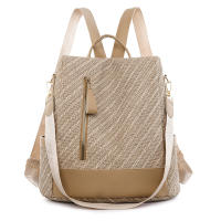 Mochila De Viaje Para Mujer,Cuero PU Bolso Casual,Impermeabilización,para Todos los Díario, Viajes Cortos, Trabajo - details 0