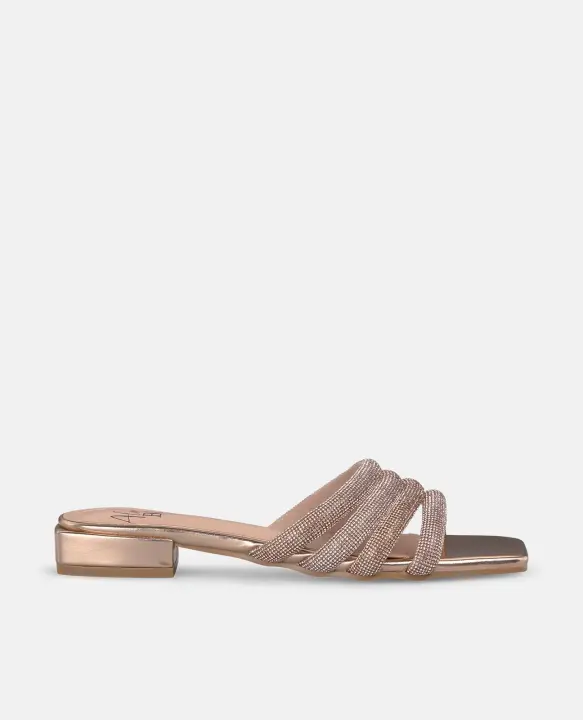 Alma Blue V25BLH112 Sandalias planas para mujer rosa en sintético 54799 - 1