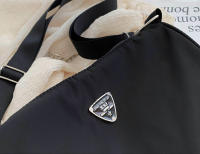 Bolso De Hombro Nylon Vintage Para Mujer Con Correa Cruzada Gran Capacidad Bolsa De Bocón Casual Bolso De Mano Abrazadera - details 21