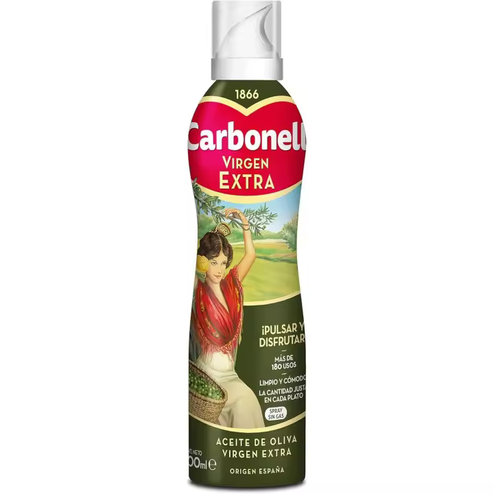 Carbonell - Aceite de Oliva Virgen Extra- Potente Sabor- Ideal para Uso en Crudo y aliños  200 ml - 1