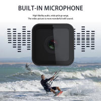 Cámara Deportiva Portátil 1080P HD Mini Con WiFi Hotspot Y Grabadora Para Motocicleta Y Bicicleta Impermeable Cámara De Acción Con Lente De Ancho Ángulo De 120° - details 11