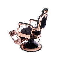 Sillón reclinable de barbero Rose Gold, Color Negro, con Bomba hidráulica - details 1