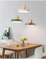 Lámpara Colgante Moderna LED Para Decoración De Hogar Y Sala De Estar Tres Tonos Iluminación Incluida Metal 220V Dimmer - details 5