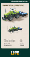 Bloques De Construcción Educativos City Farm Farmer Mower Sower Harvester Juguetes Para Niños Bloques De Plástico ABS Compatible Con Lego Regalos Para Niños Mayores De 3 Años - details 9