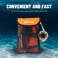 Bolso De Viaje Hiturbo Para Snorkel Surf Y Escuba Con Malla De Almacenamiento Búho De Superficie Diversión En La Playa Equipaje De Diving Unisex - details 2