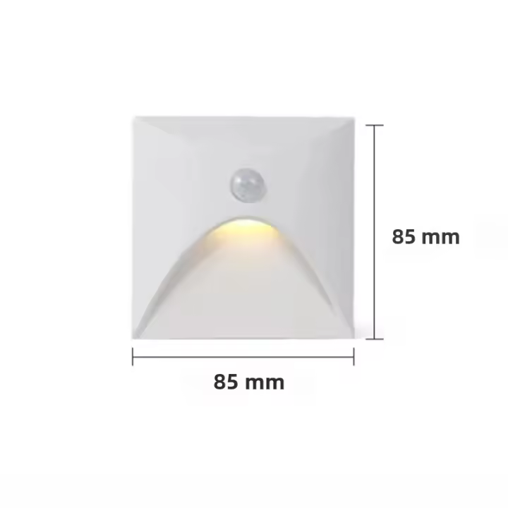 Luz LED De Pasillo Exterior IP65 Con Sensor De Movimiento PIR 220V 3W Para Paisaje Hogar Camino Escalera Jardín Farol De Pie - 1