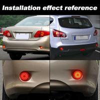 Lámparas De Freno Traseras LED Rojas Para TOYOTA Corolla 07-10 Sienna Scion iQ xB Nissan Qashqai 07-15 Juke 12V Pares - details 0