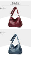 Bolso bandolera informal de color Liso para Mujer, sencillo y versátil, Bolso para Madre de Mediana, de gran capacidad. - details 14