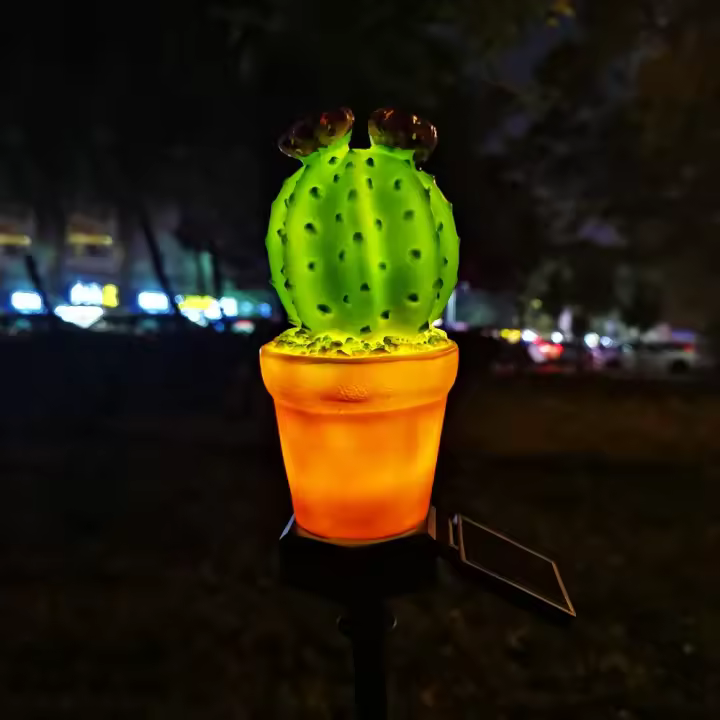 Lámpara Solar LED Para Jardín Impermeable Luz De Calle Exterior Decorativa Para Camino Balcón Terraza Con Control Inteligente De Luz Moderna ABS - 1