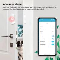 Sensor De Puerta Inteligente EWelink Zigbee Detector De Apertura Y Cierre De Ventanas Seguridad De Hogar Controlado Por App Smart Life Compatible Con Alexa Y Google Assistant - details 3