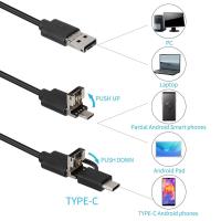 Cámara De Endoscopia USB 1080P Con Cable Flexible De 2M 5M 10M Cámara De Inspección Serpiente Con 8 LEDs Adjustables Para Android PC Notebook - details 10