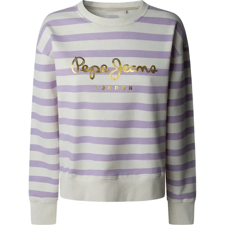 Ropa mujer Sudaderas Pepe Jeans Sudadera Anna Beige - 1