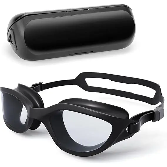 Gafas de Natacion de Visión Clara, Anti Rayos UV, Imperables, Commodas Gafas de Natacion para adultos, hambres - 1