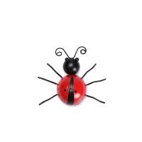 Decoración De Jardín Rustica Y Bonita Con Ladybugs En Metal 3D Arte Para La Pared De Exterior Figura De Ladybugs Para El Jardín - details 9