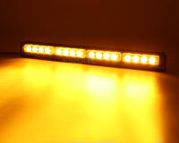 Barra De Luz Estroboscópica LED 16 LEDs Para Coche Camión Emergencia Vehículo Con 26 Modos Rojo Azul Amarillo Señal Lámpara Advertencia - details 5