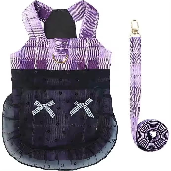 Verde Arnés para Cachorros/ropa para Perros - 1