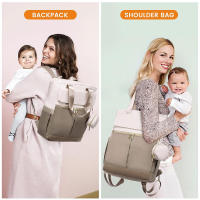Gran Oferta, Bolsa de pañales para Mamá, Bolsa para portátil al Aire Libre, Bolsa de viaje para Tiempo Libre, mochila de moda para hatbres y Mujeres - details 5