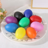 2pcs Maracas De Plástico Coloridas Instrumento De Percusión Para Bebés Y Niños Pequeños Regalo Ideal Para Navidad Y Pascua - details 0
