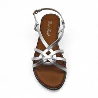 Calzados soraia✨ Sandalias Planas de Mujer con Pulsera Ajustable – Diseño de Tiras Cruzadas Elegantes – Zapatos de Verano Cómodos y Versátiles para Diario, Playa, Paseo o Fiesta ✨ Liso Bohemio - details 1