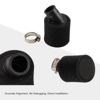 Filtro De Aire Para Motocicleta GOOFIT 28mm Reemplazo De Tubo Con Cuello Curvado Para PY50 PW50 Peewee 50cc Dirt Pit Bike ATV Scooter Negro - details 3