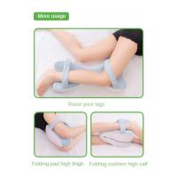 Almohada Multifuncional Para Pies Y Piernas Con Recover Slow Memory Foam Almohada Suave De Algodón Para Mantener Curvas De Las Rodillas Y Caderas - details 4