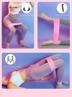 Banda De Resistencia Para Yoga Ejercicios De Butt Hip Circle Antideslizante Duradero Para Gimnasio Y Entrenamiento De Fitness - details 10