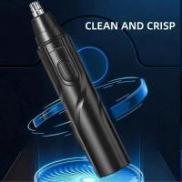 Afeitadora De Nariz Y Orejas Para Hombres Recargable USB Painless Eliminación De Vello Facial Y Cejas Trimmer De Nariz - details 1