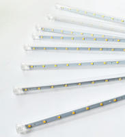 Luces De Invierno LED Para Exteriores Estallido De Meteoros Con Caída De Hielo Decoración Navideña Luz Cascada De Copos De Nieve Para El Hogar - details 3