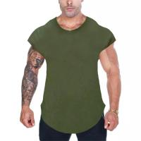 Camiseta De Gimnasio Para Hombres Fitness Casual Hip Hop Algodón Sin Mangas Ajustada Transpirable Ropa Deportiva Bodybuilding - details 7