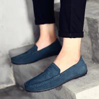 Zapatos Casuales Para Hombre De Cuero De Alta Calidad Mocasines Con Cordones Tamaño 38-47 Diez Colores Slip-on Zapatos De Conducción Moda Transpirables Y Massajeados - details 27