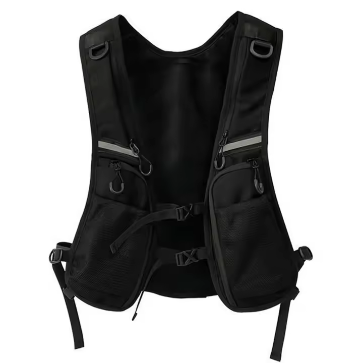Chaleco Táctico Funcional Con Bolsillo Para Teléfono Móvil Y Almacenamiento Adicional Estilo Moda Para Ciclismo Y Correr - 1