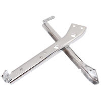 Soporte De Estuche De Silla Drag HD Para Harley Electra Glide Road Glide Road King Street Glide FLHX Tour Glide FLT En Cromo - details 4