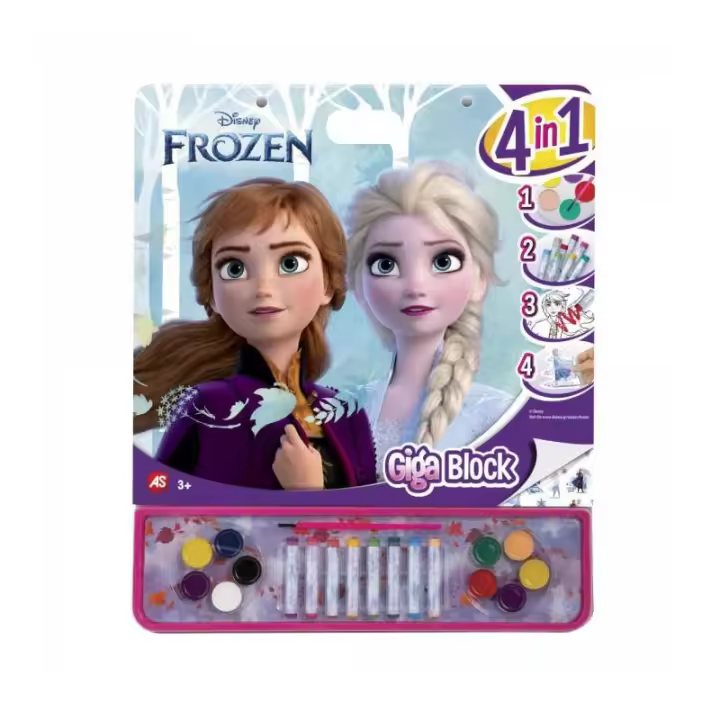 Bloque Gigante Frozen 4 en 1 de Cefa - Diversión Garantizada - 1