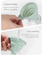 FaSoLa Mini Funel De Aceite De Silicona Plegable Eco-amigable Para El Hogar Y La Cocina Herramientas De Accesorios De Cocina - details 8