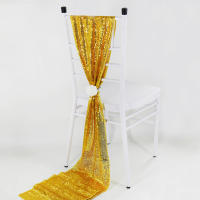 Mantelos De Lentejuelas Brillantes Para Decoración De Bodas Cumpleaños Baños De Lujo Fiesta Navidad Personalizados De Poliéster 100% - details 14